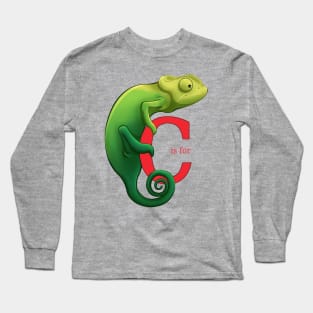 C is for Chameleon Long Sleeve T-Shirt